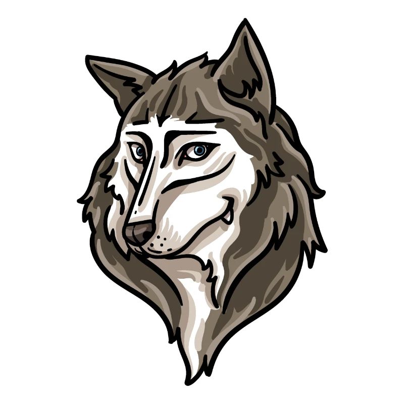 Wolf Wolves Werewolf Moon Full Moon Funny Wild