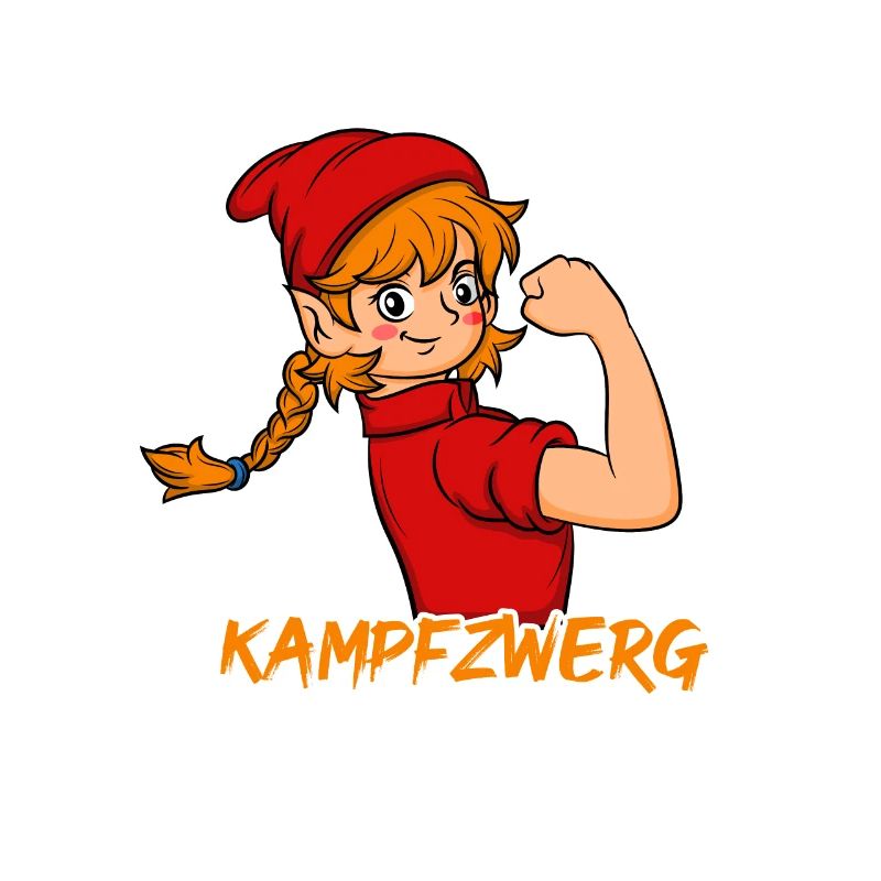 Fighting Dwarf Small but Oho Dwarf Gift