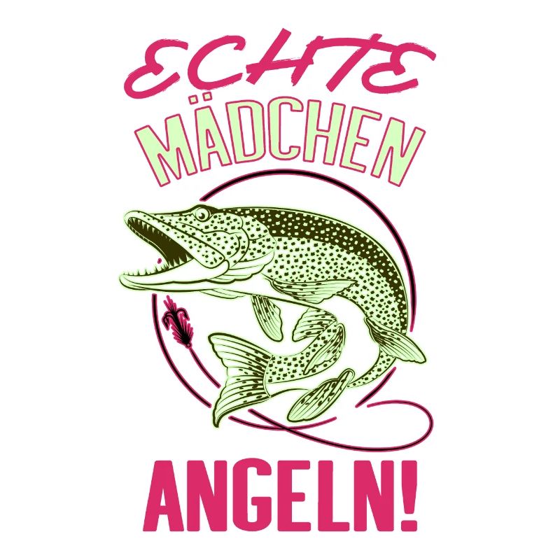 Echte Mädchen Angeln