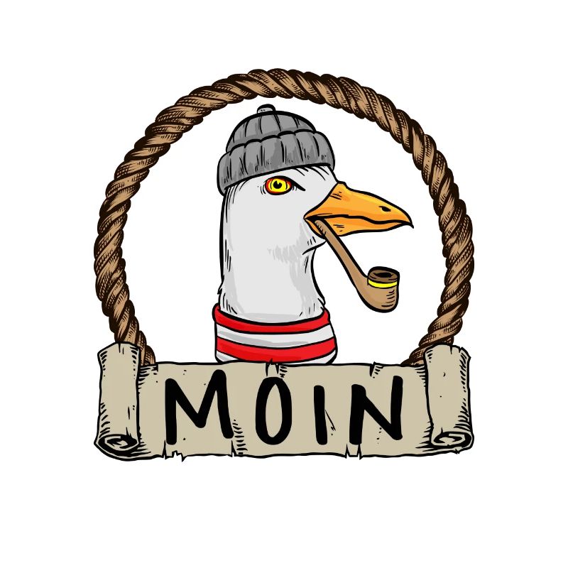Moin Moin Möwe