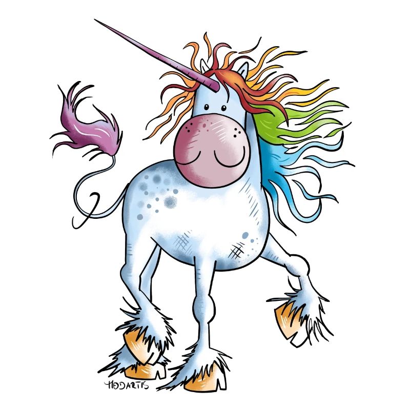 Regenbogen Einhorn