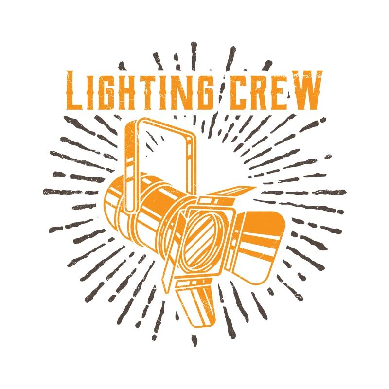 LIGHTING CREW Licht Retro Lichttechniker Geschenk