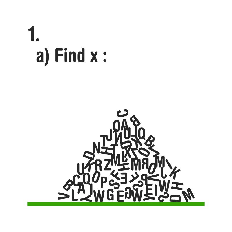 Find X Math Funny