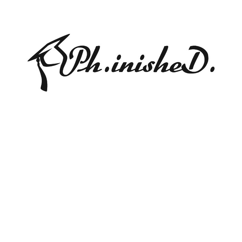 Ph.inishe.D. Doctoral Thesis Done