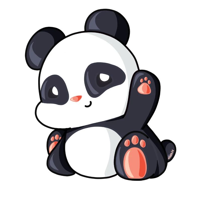 Süßer Panda Geschenk Idee Pandabär