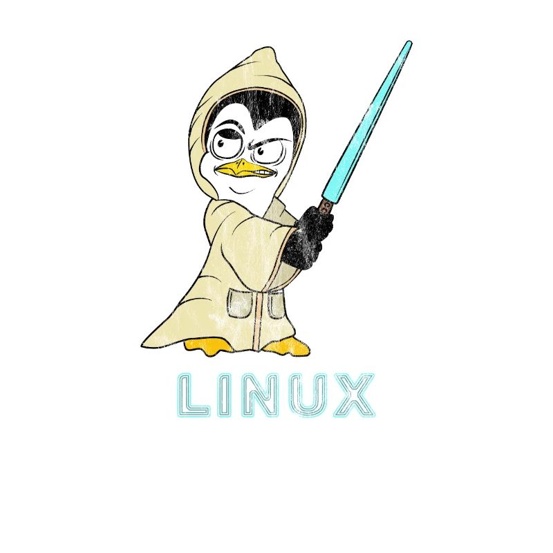 Nerd Linux informaticien développeur de logiciels Linux