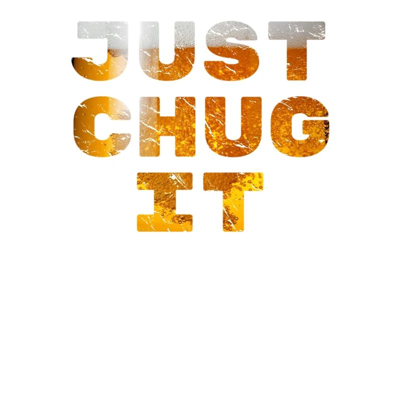 Conception de fond de bière juste Chug It