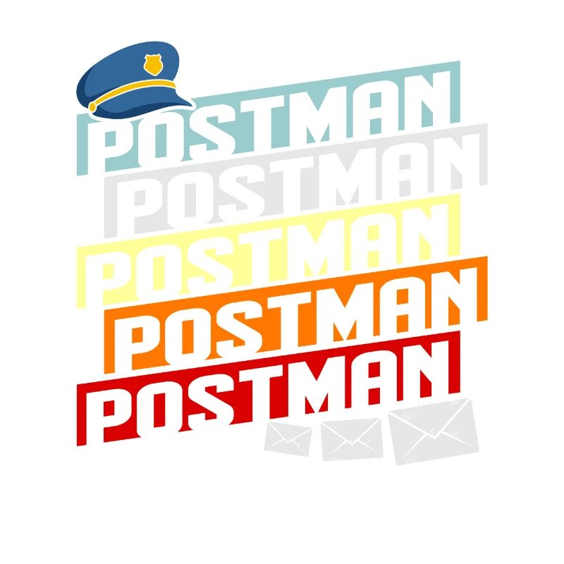 Post Briefträger Post Spruch Brief Postbote Gesche