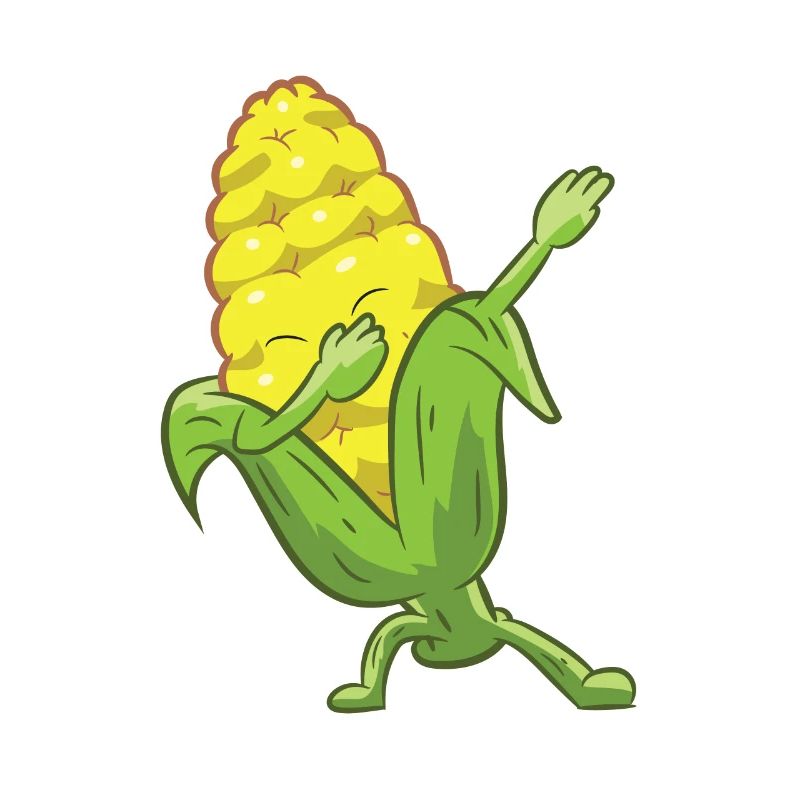 Dabbing Corn Cute Dancing Corn Gift For Corn