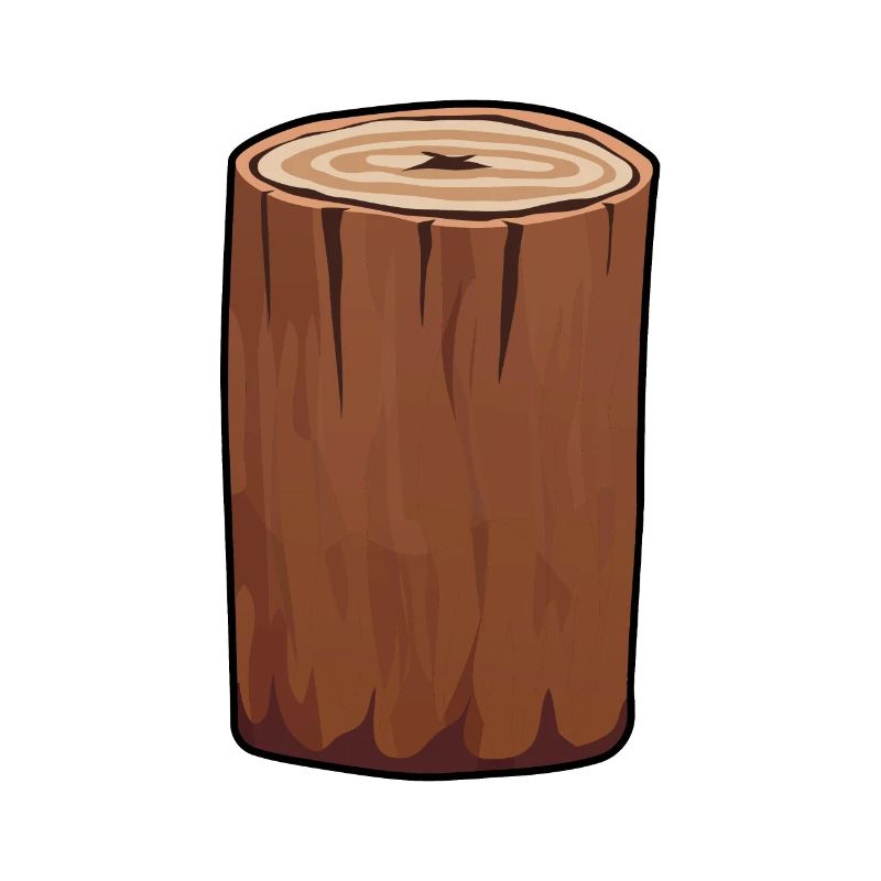 Funny tree trunk