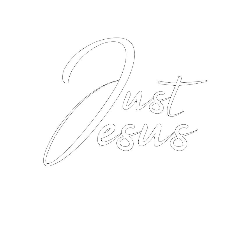 Conception chrétienne - Juste Jésus