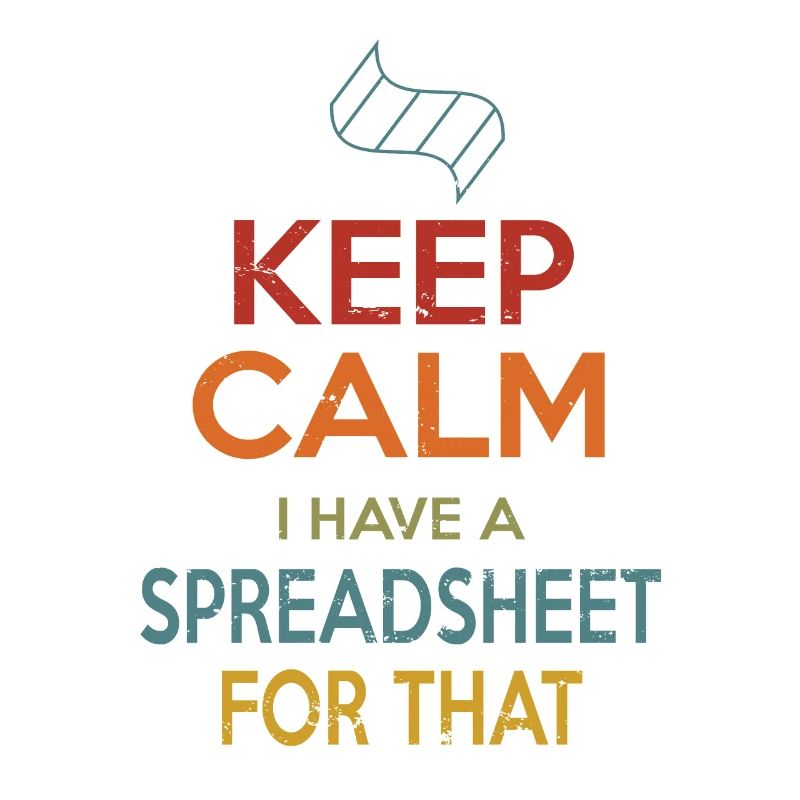 Keep Calm Spreadsheet