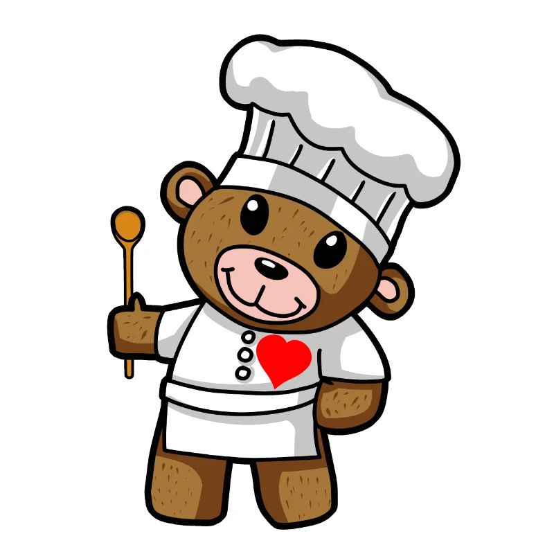 Koch Teddy Chefkoch Restaurant Berufe kochen