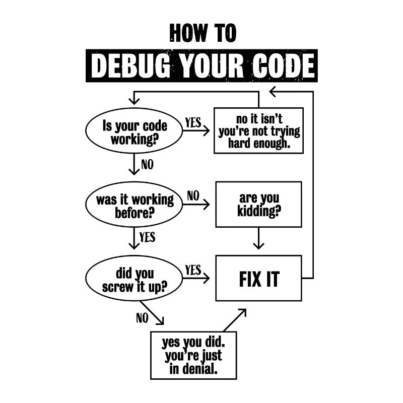 Programming Code Coding Funny Debug Gift