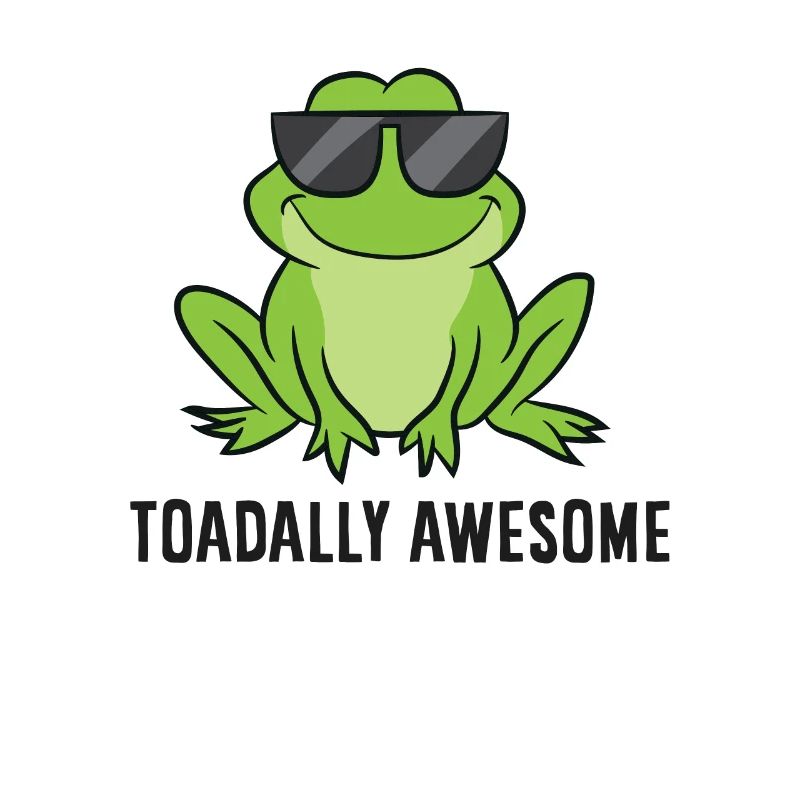 Cute Frog Lover Gift Toadally Awesome Funny Toad