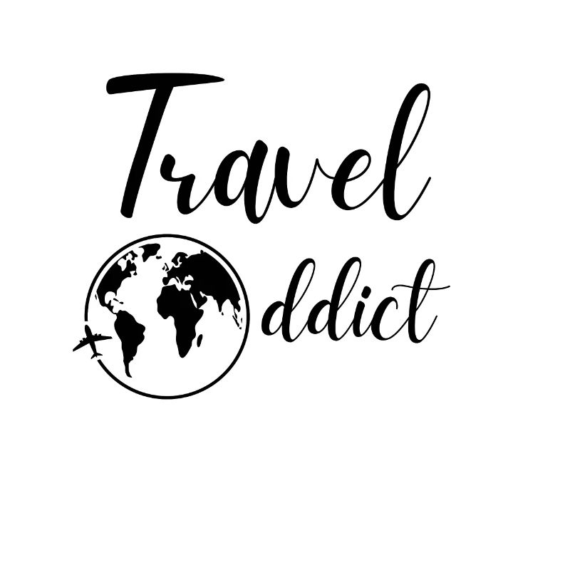 TRAVEL ADDICT Geschenkidee Humor