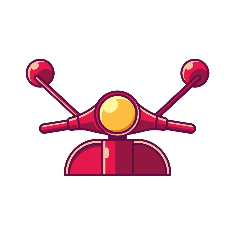 ROLLER RETRO Roller Geschenk Moped Rollerfahrer