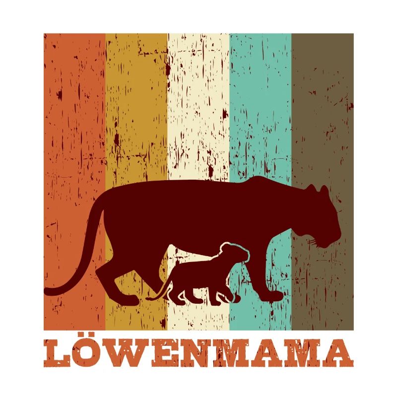 LÖWENMAMA Muttertag Mama Mami