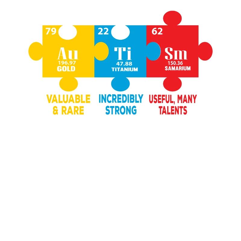 Autism Awareness elements