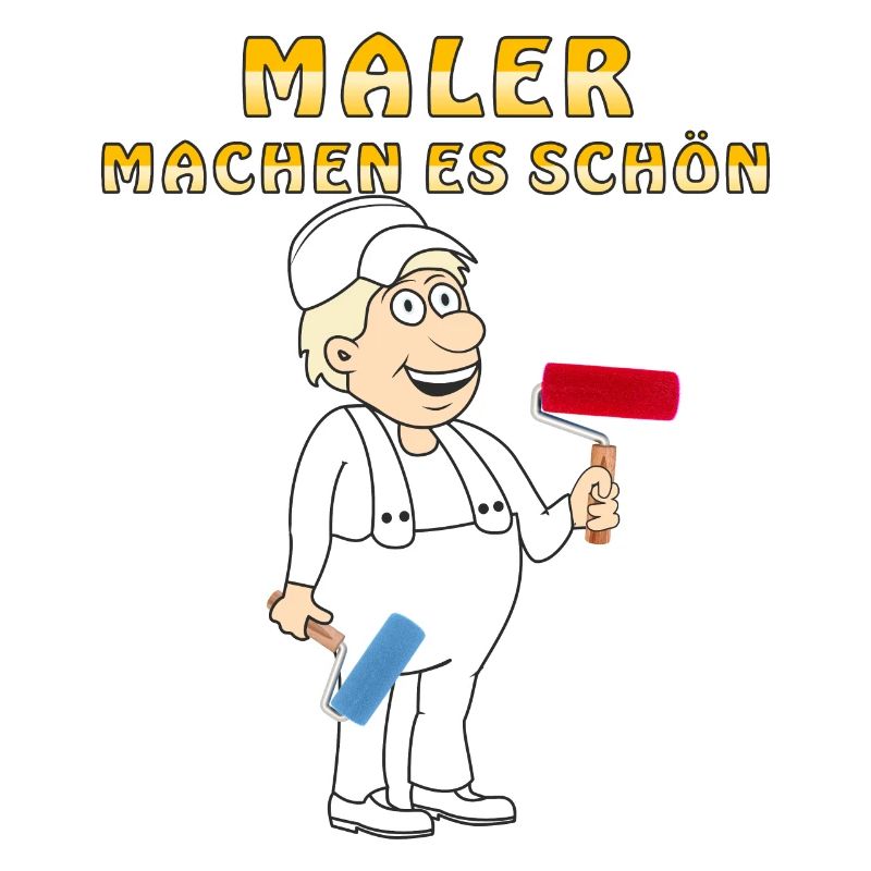 MENSCH COMIC MALER MACHEN ES SCHÖN