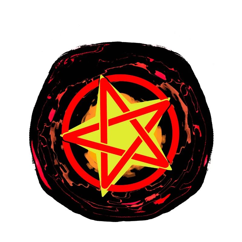 Satan Devil Pentagram Hell Death Ritual Occult