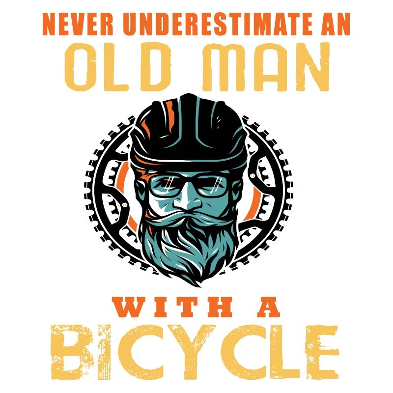 Bicycle Bicycles Biker Bicycle Old Man Bicycle