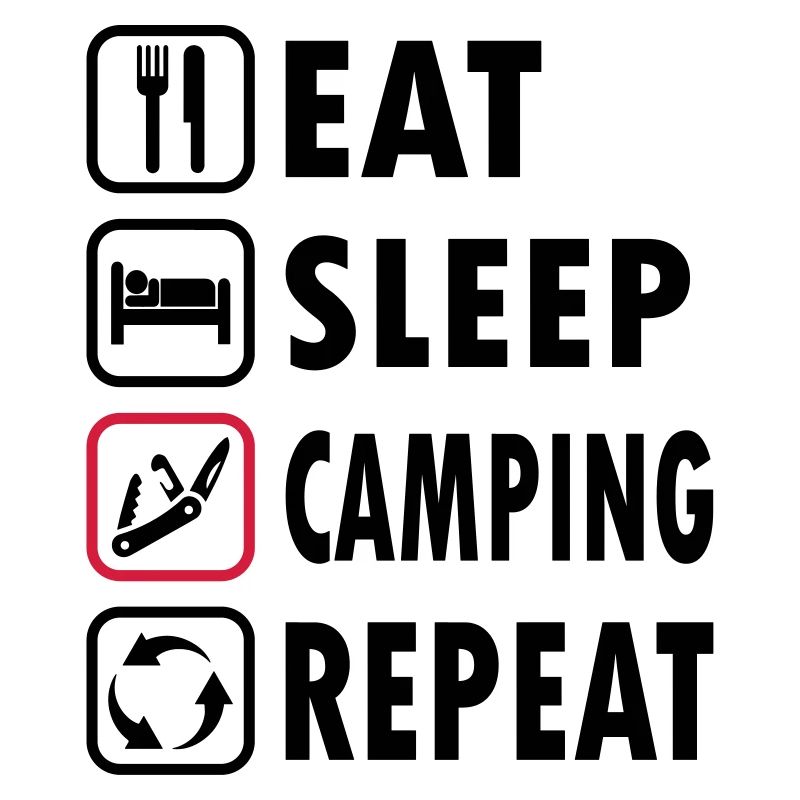 Eat Sleep Camping Repeat