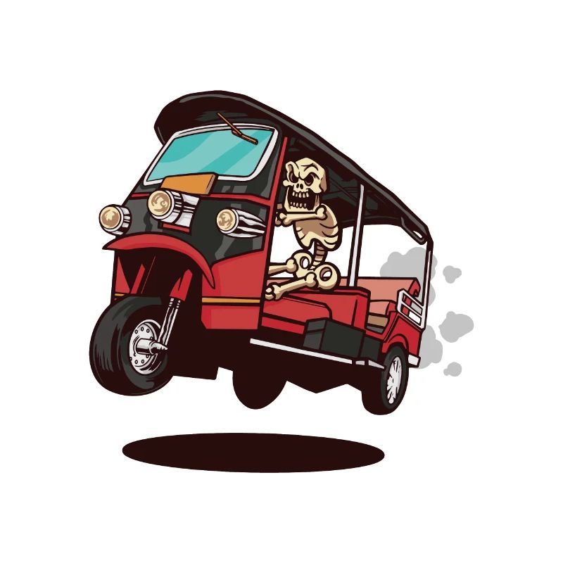 RICKSHAW SKELETON