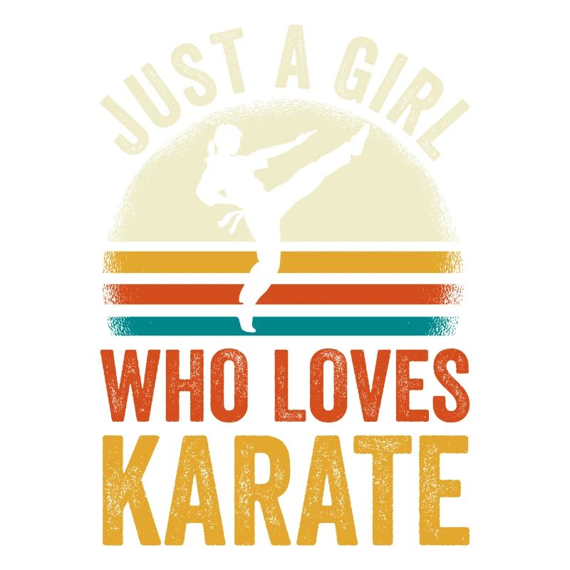 Karate Nur Ein Mädchen, Das Karate Liebt