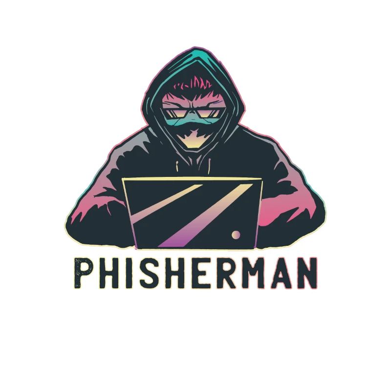 Conception de phisherman de pirates comme cadeau