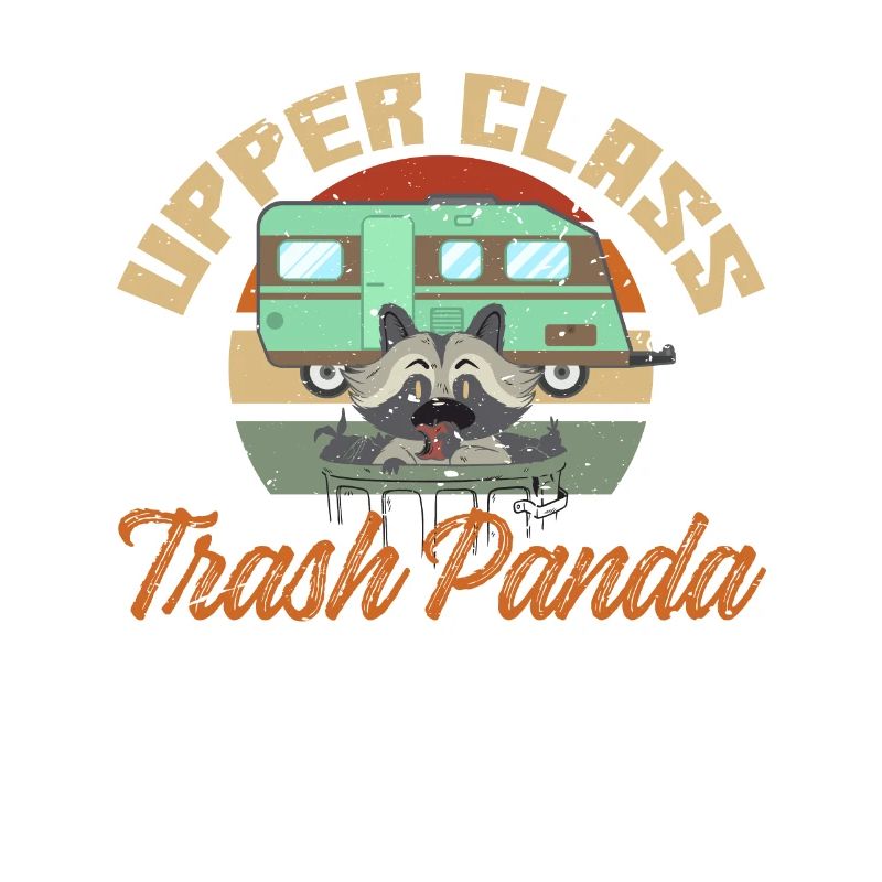Upper class trash panda – Panda, bear, raccoon