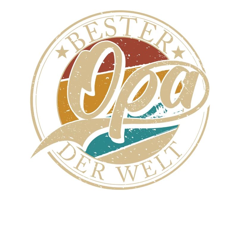Bester Opa der welt vintage retro