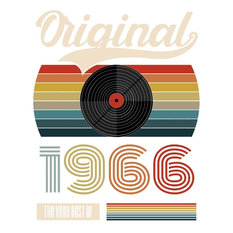 1966 Vintage 55th Birthday Retro Gift