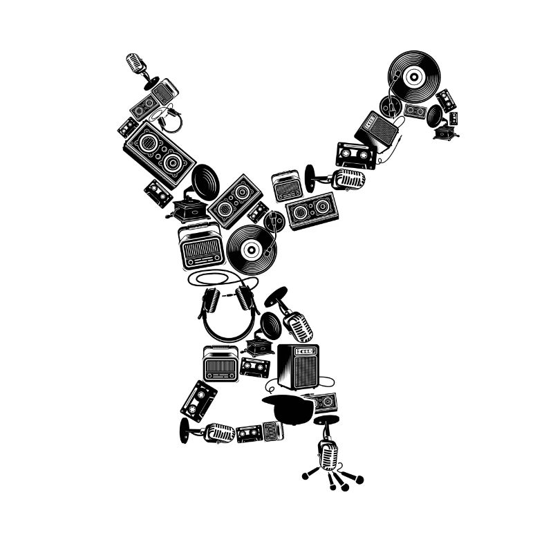 Breakdance B-Boy Dance 80s Breakdancing Dancer