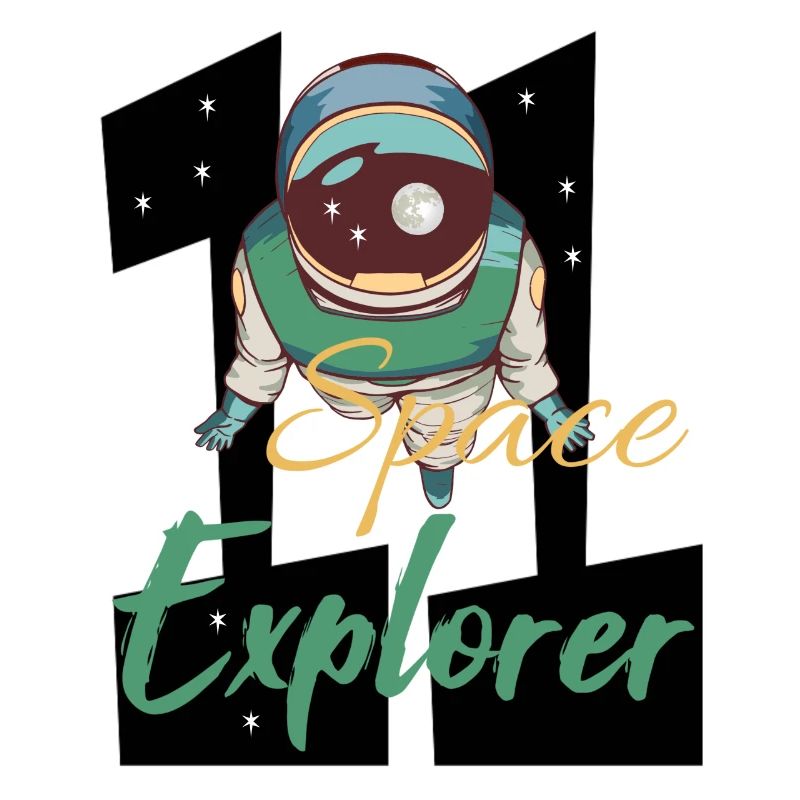 Astronaute dans l’espace - 11e anniversaire
