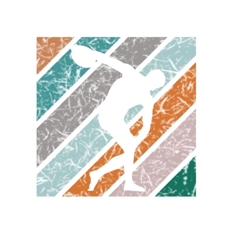 Diskuswerfen Design Diskuswerfer Diskuswerferin