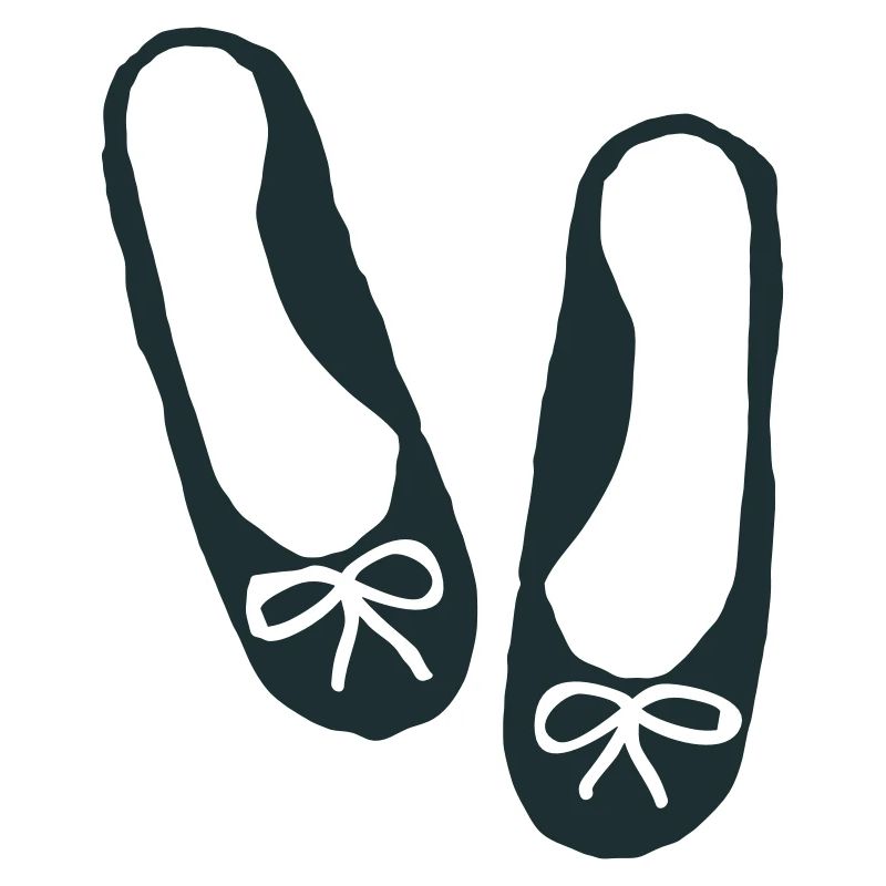 Chaussures de ballet rugueuses