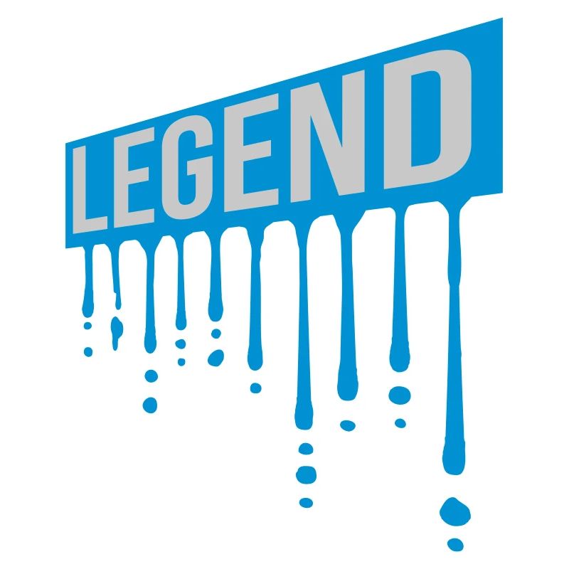 Legend Shield Graffiti Gouttes