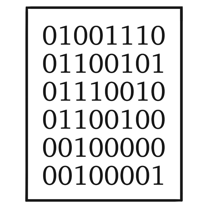Nerd? In binary language