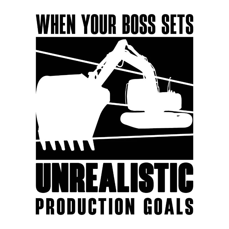 Baggerfahrer Bagger Baggern Arbeiter Geschenkidee