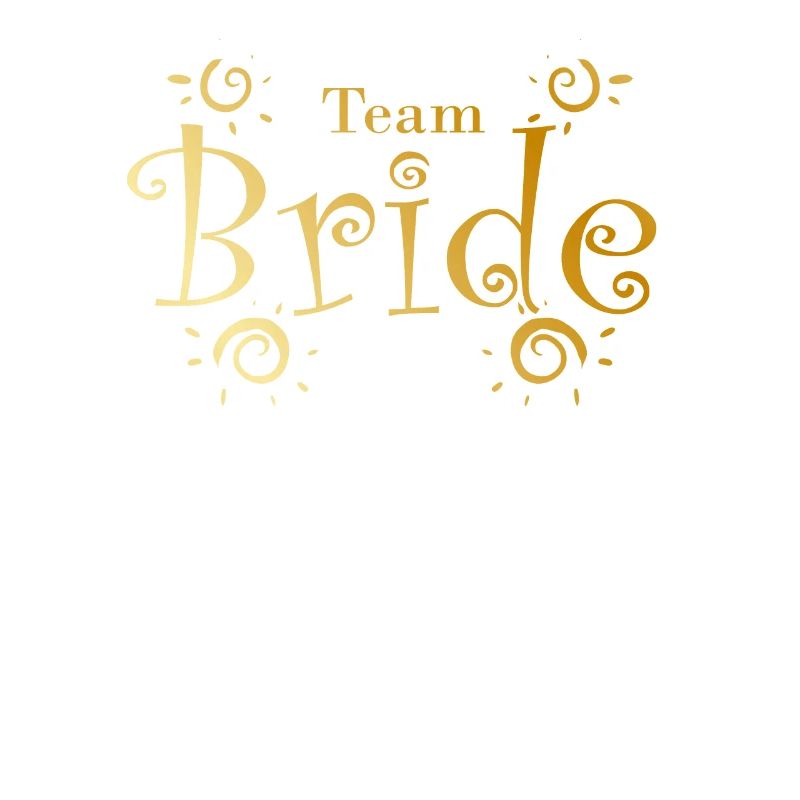 Team Bride dans la célébration de mariage d’or
