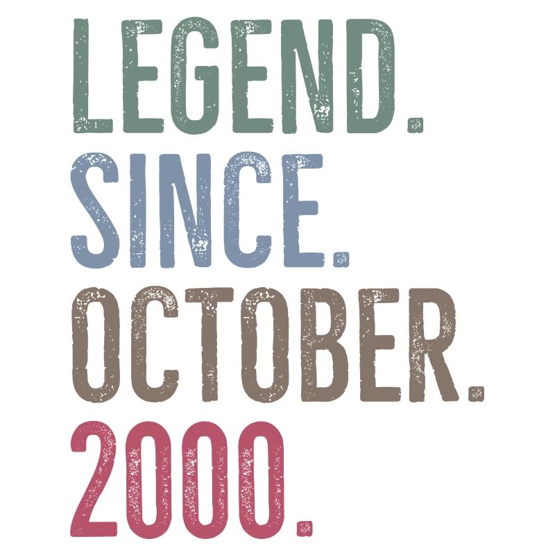 Legend Since October 2000
