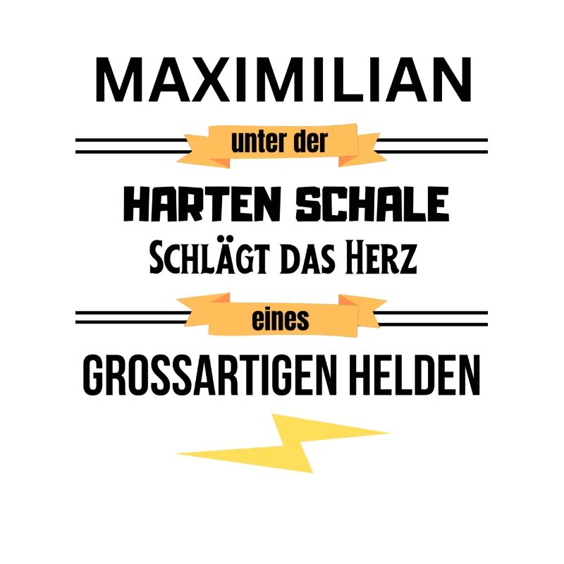 Maximilian harte Schale eines Großartigen Helden