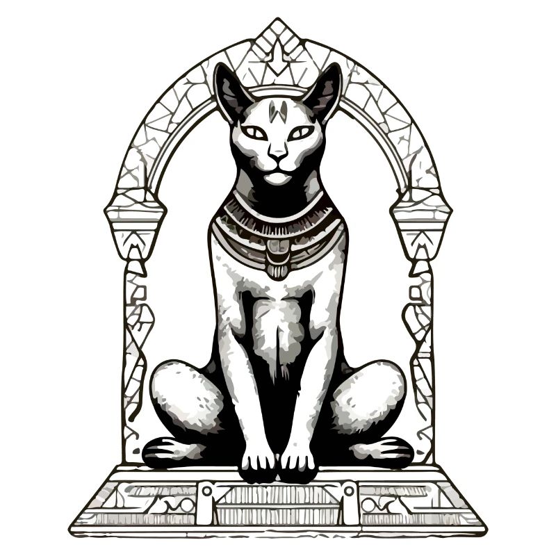 Rak, die ägyptische Katze