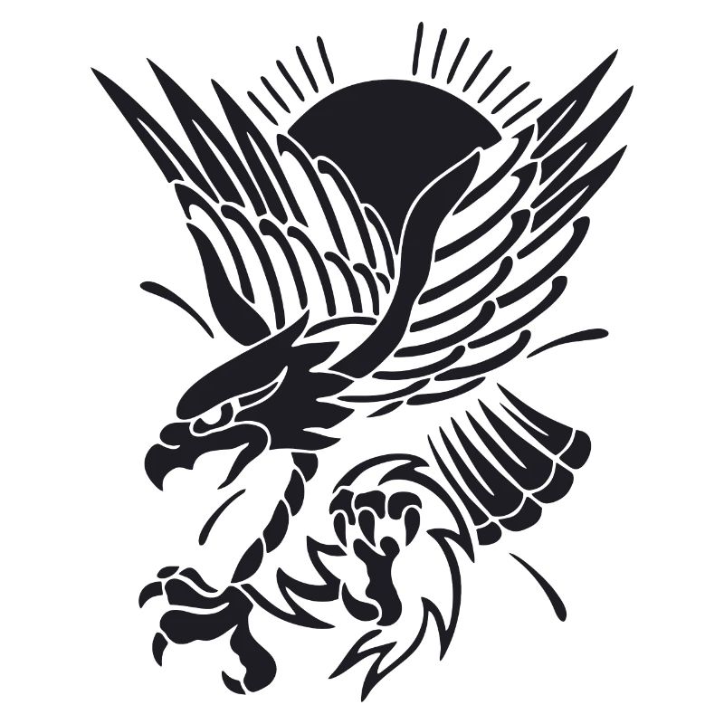 Eagle approaching