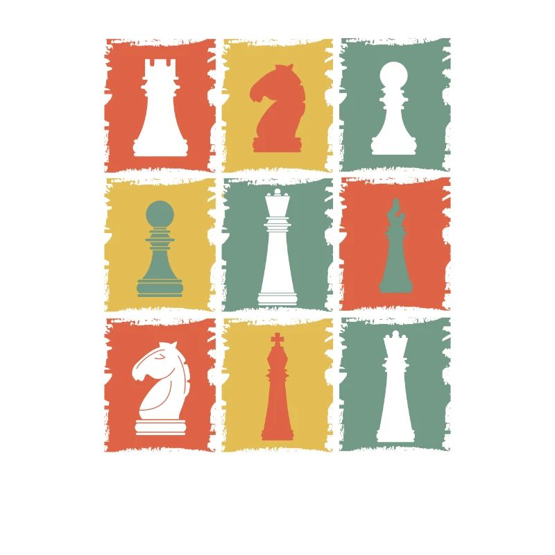 Pièces d’échecs Rétro