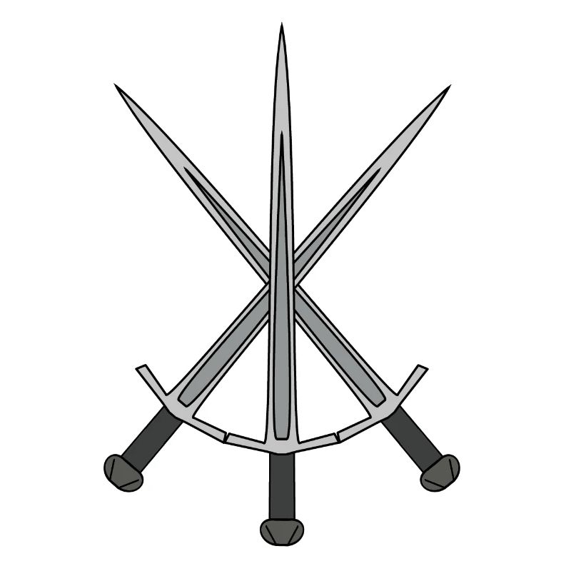 Épées Sabre Épée Combat Roi