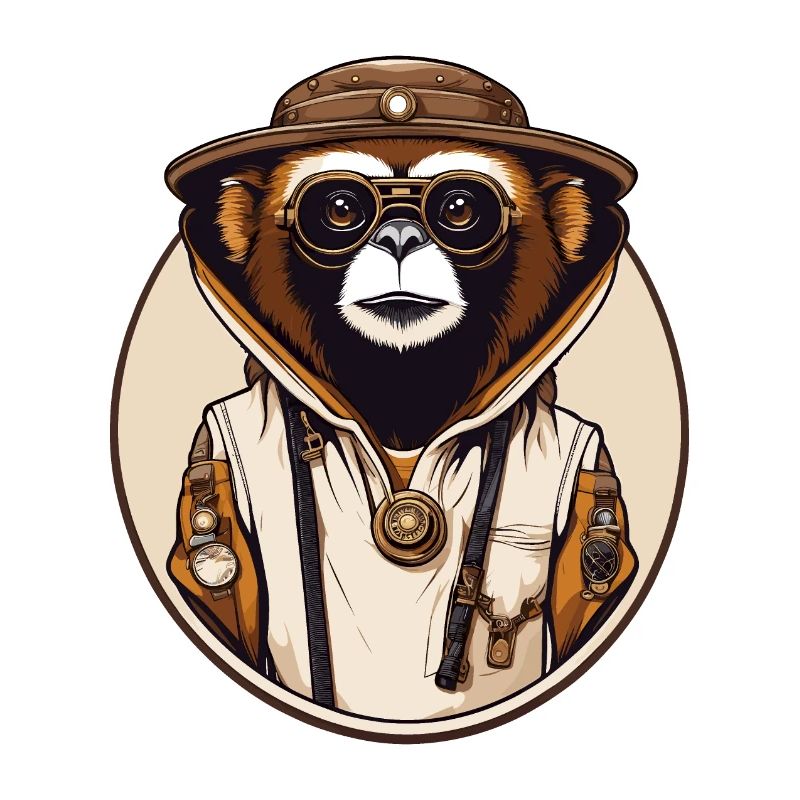 Steampunk Gibbon