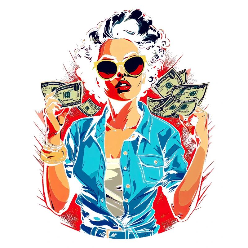 Schöne weibliche Malkunst Gesicht bunte Frau