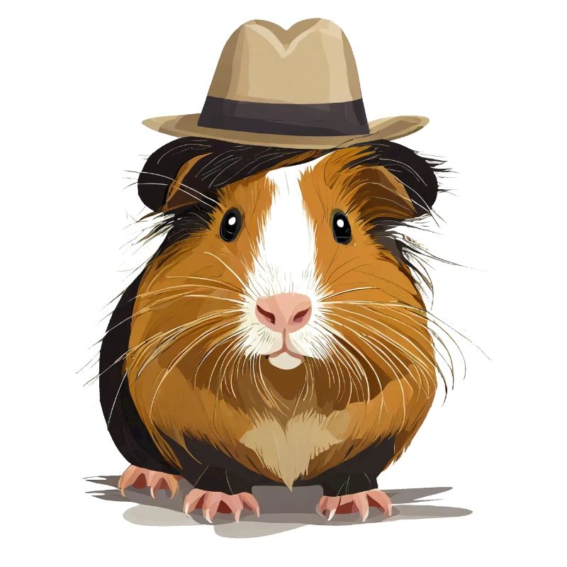 Cochon d’Inde mignon